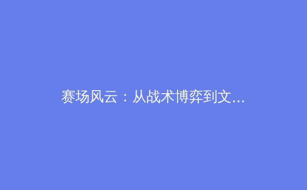 赛场风云：从战术博弈到文化共生——现代体育的多维镜像